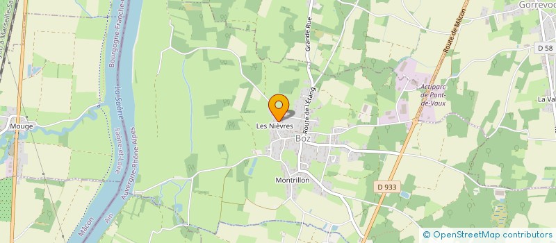 localisation de l'entreprise 2SNG  BOZ