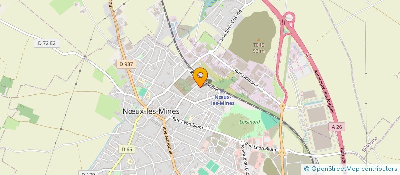 localisation de l'entreprise 2SNL  NUX-LES-MINES