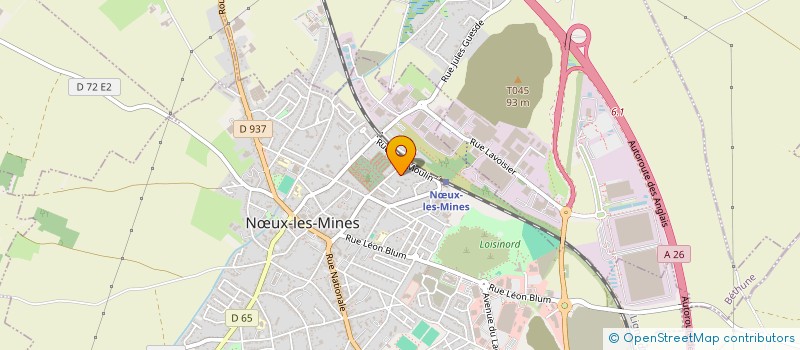 localisation de l'entreprise 2SNL IMMOBILIER  NUX-LES-MINES