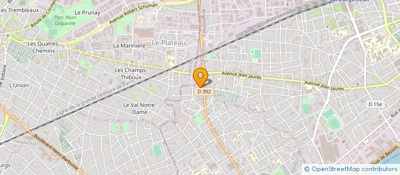 localisation de l'entreprise 2SOP & CO EUROPE  BEZONS