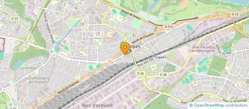 localisation de l'entreprise 2SPY TRANSPORT à TRAPPES