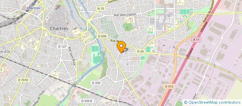 localisation de l'entreprise 2SRM à CHARTRES