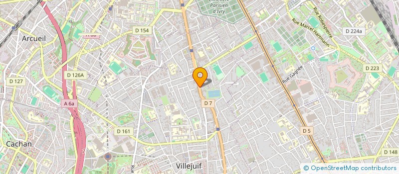 localisation de l'entreprise 2SS ETANCHEITE IDF  VILLEJUIF