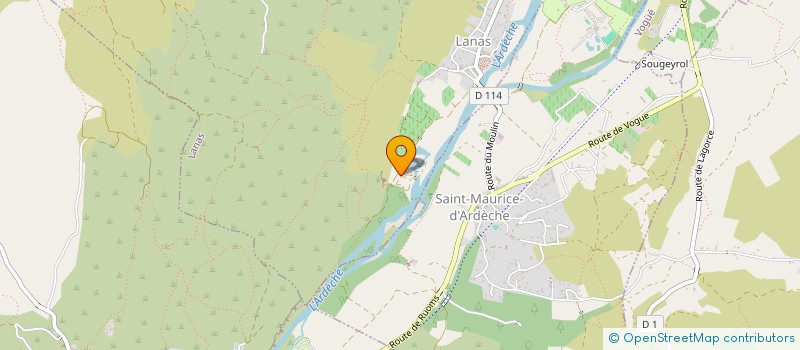 localisation de l'entreprise 2SUV  LANAS