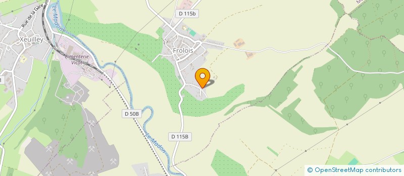 localisation de l'entreprise 2SW ARCHITECTURE & URBANISME  FROLOIS