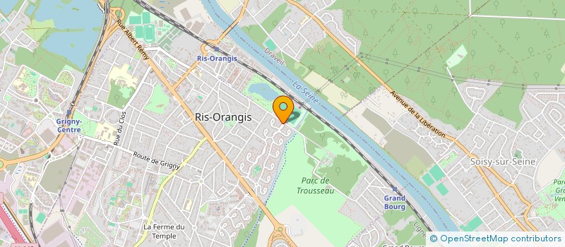 localisation de l'entreprise 2SYA CONSEIL à RIS-ORANGIS