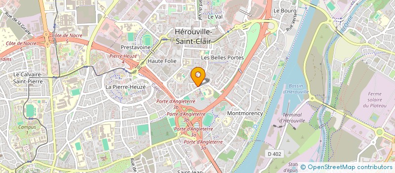 localisation de l'entreprise 2T 2F'S à HEROUVILLE SAINT CLAIR