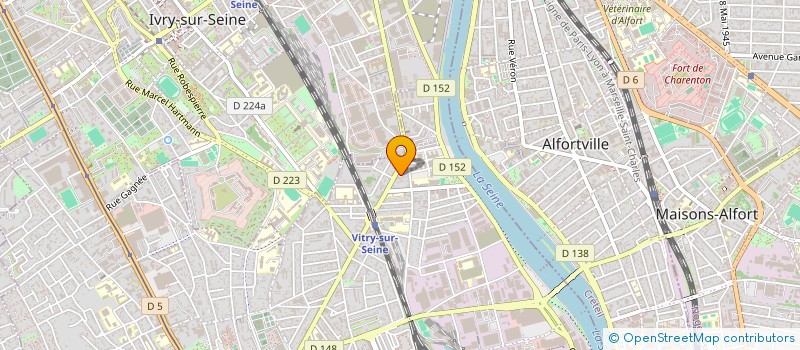 localisation de l'entreprise 2T CONSEIL à VITRY-SUR-SEINE