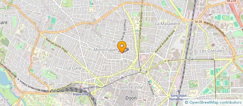 localisation de l'entreprise 2T DISTRIBUTION à DIJON
