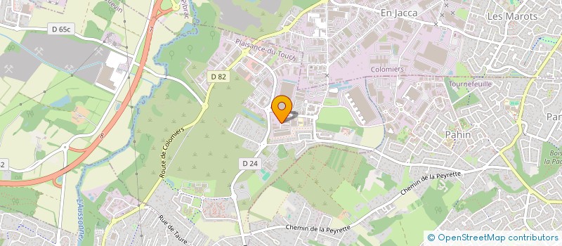 localisation de l'entreprise 2T TOULOUSE TRAVAUX  PLAISANCE-DU-TOUCH