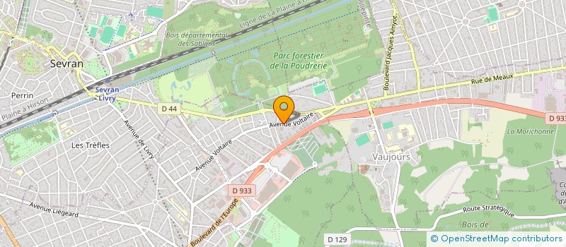 localisation de l'entreprise 2T2L à LIVRY-GARGAN