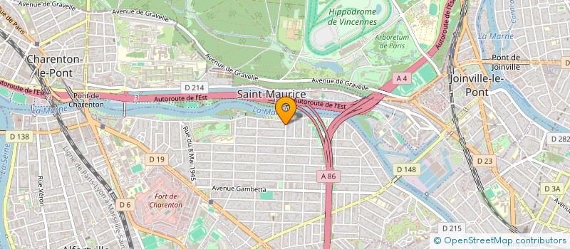 localisation de l'entreprise 2T2N  MAISONS-ALFORT