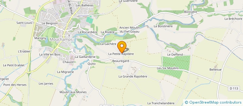 localisation de l'entreprise 2TCB à MOUCHAMPS