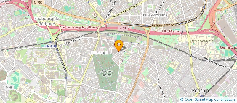 localisation de l'entreprise 2TECH CONSULTING à LILLE