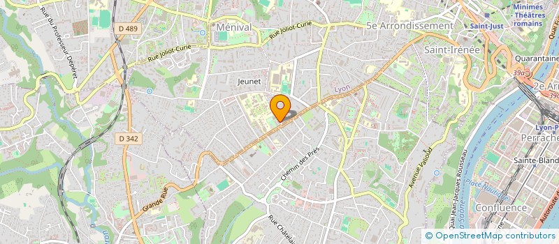 localisation de l'entreprise 2TEM  LYON