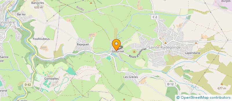 localisation de l'entreprise 2TF AUTOMOBILE  SAINTE-RADEGONDE