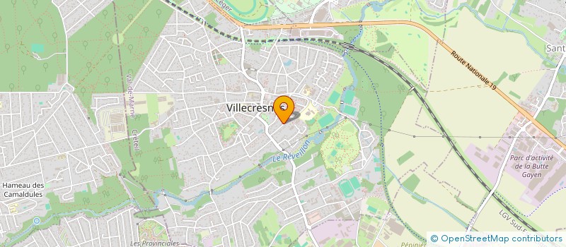 localisation de l'entreprise 2TH SOLUTIONS PRO  VILLECRESNES