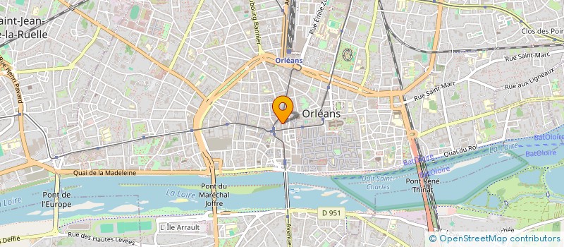 localisation de l'entreprise 2THN à ORLEANS