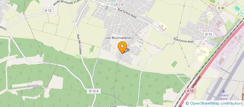 localisation de l'entreprise 2THP  VOUNEUIL-SOUS-BIARD