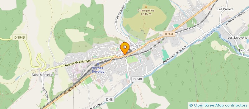 localisation de l'entreprise 2TM-RACING  VEYNES