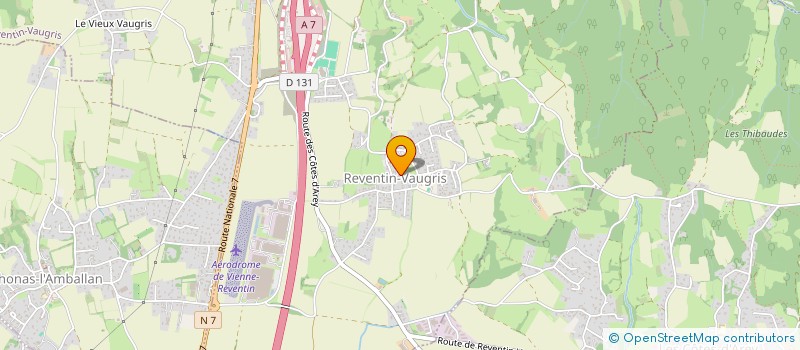 localisation de l'entreprise 2TPI  REVENTIN-VAUGRIS