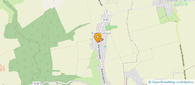 localisation de l'entreprise 2TRN  BOIS-L'EVEQUE