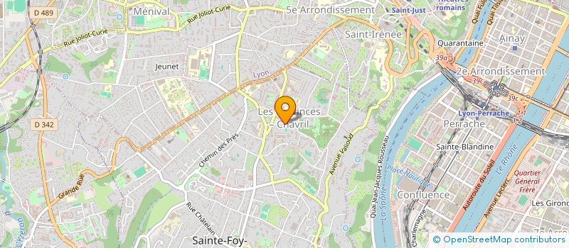 localisation de l'entreprise 2TS CONSEIL  SAINTE-FOY-LES-LYON