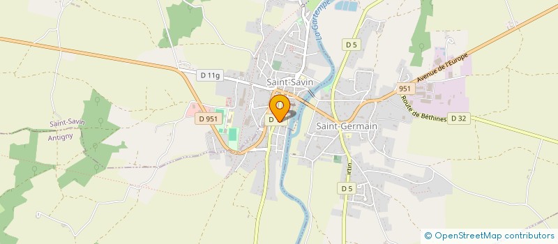 localisation de l'entreprise 2TSM à NALLIERS
