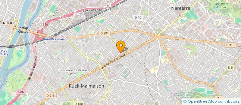 localisation de l'entreprise 2TSM  RUEIL-MALMAISON
