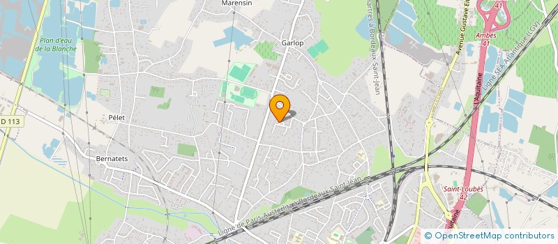 localisation de l'entreprise 2V  AMBARES-ET-LAGRAVE