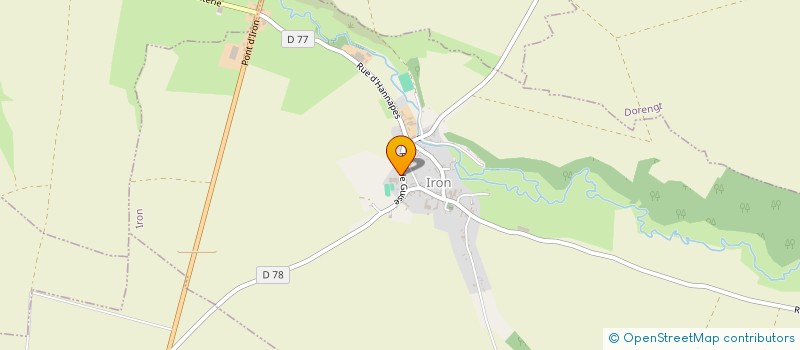 localisation de l'entreprise 2V  IRON