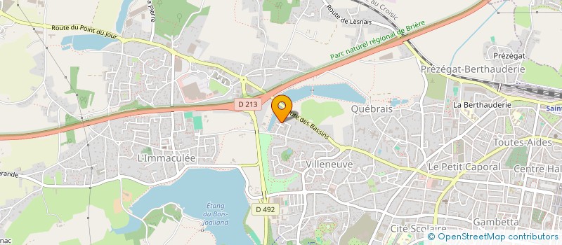 localisation de l'entreprise 2V EVENT  SAINT-NAZAIRE