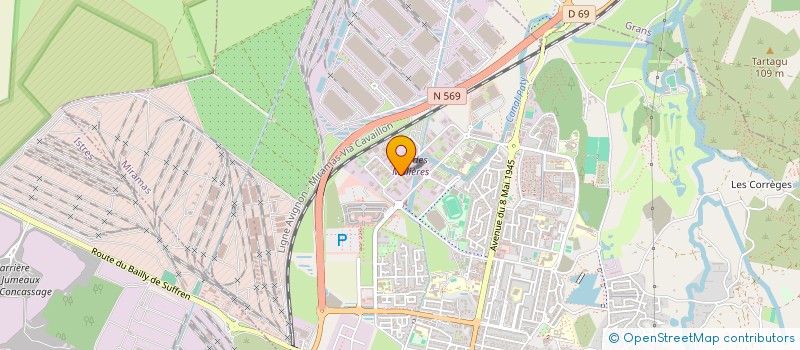 localisation de l'entreprise 2V INVEST  MIRAMAS