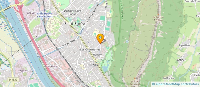 localisation de l'entreprise 2V2R  SAINT-EGREVE