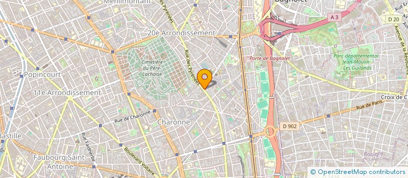 localisation de l'entreprise 2VA TRANSPORTS  PARIS