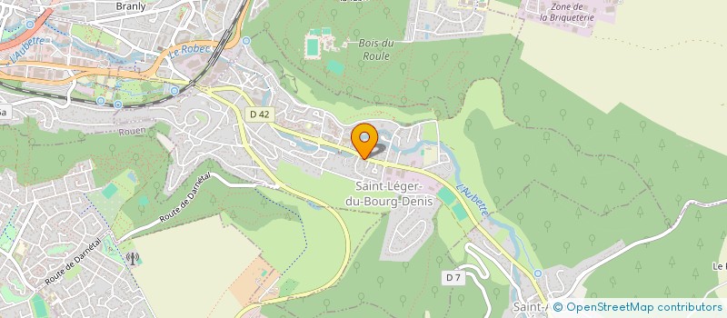 localisation de l'entreprise 2VD CORP  SAINT-LEGER-DU-BOURG-DENIS