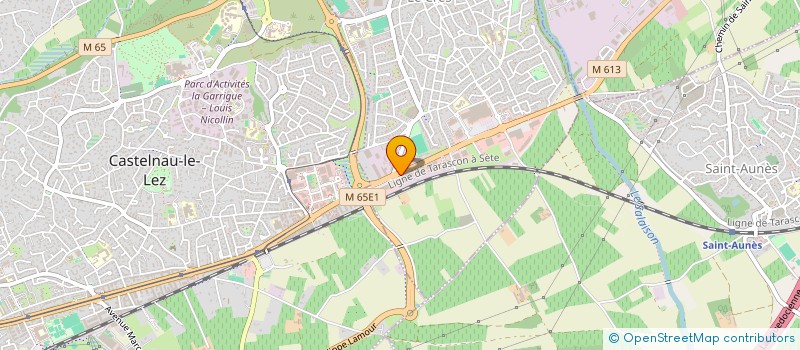 localisation de l'entreprise 2VFA à LE CRES