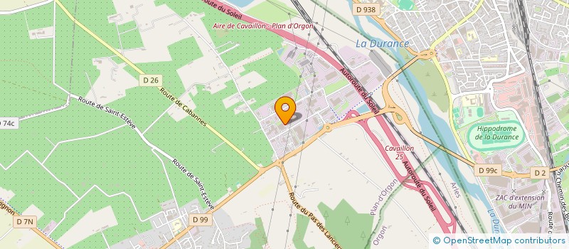localisation de l'entreprise 2VFRET à AVIGNON