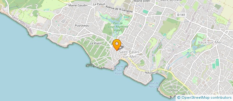 localisation de l'entreprise 2VIB CORP  SAINT-PALAIS-SUR-MER