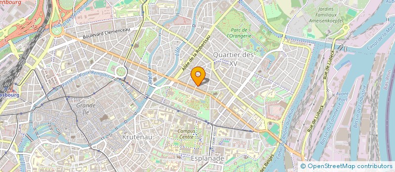 localisation de l'entreprise 2VL  STRASBOURG