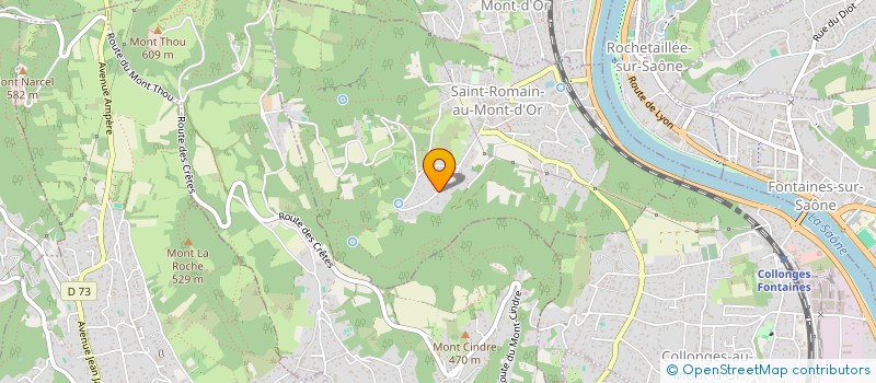 localisation de l'entreprise 2VL AMENAGEMENT  CRAPONNE