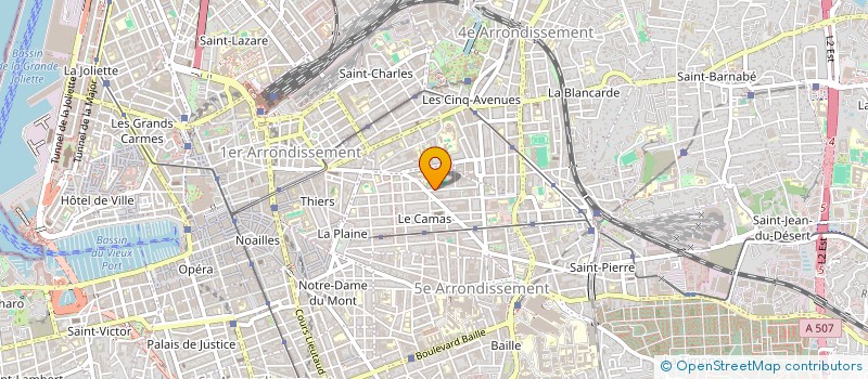 localisation de l'entreprise 2W 2M TRANSPORT à MARSEILLE