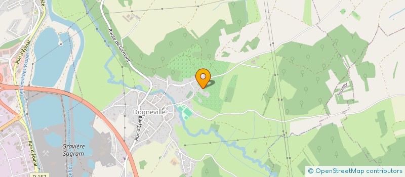 localisation de l'entreprise 2W MECA  DOGNEVILLE