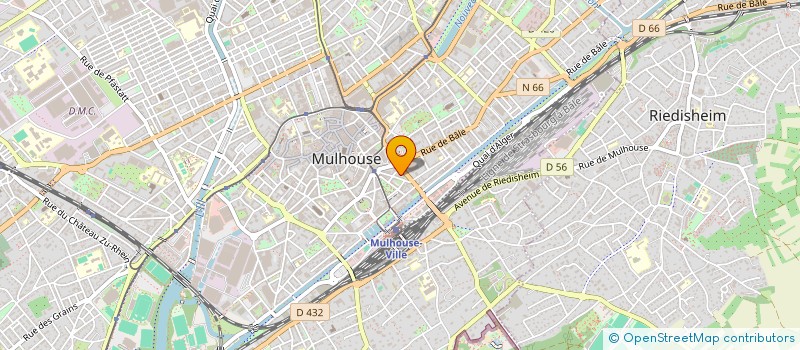 localisation de l'entreprise 2W RESTAURATION  MULHOUSE