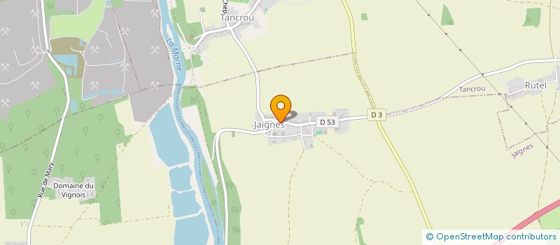 localisation de l'entreprise 2WARNACK  JAIGNES