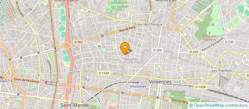 localisation de l'entreprise 2WMA à MONTREUIL