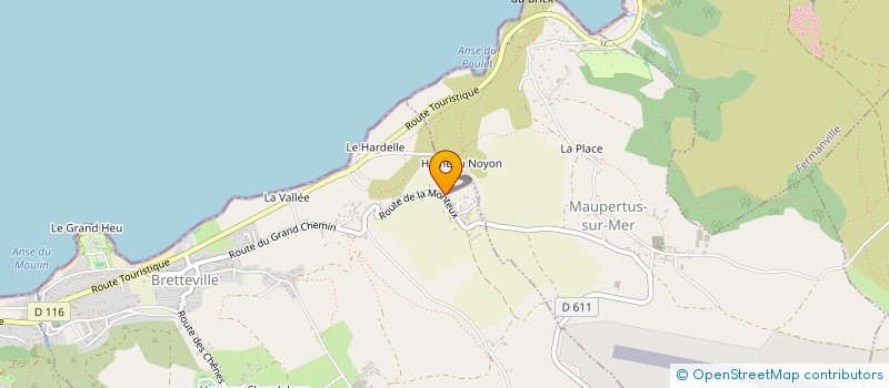 localisation de l'entreprise 2WS à BRETTEVILLE