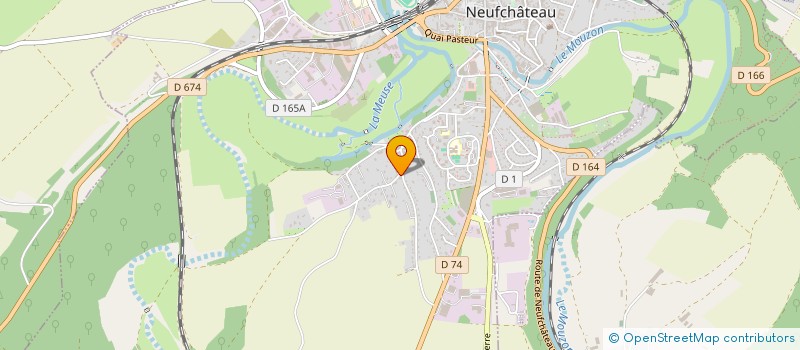 localisation de l'entreprise 2XB à NEUFCHATEAU