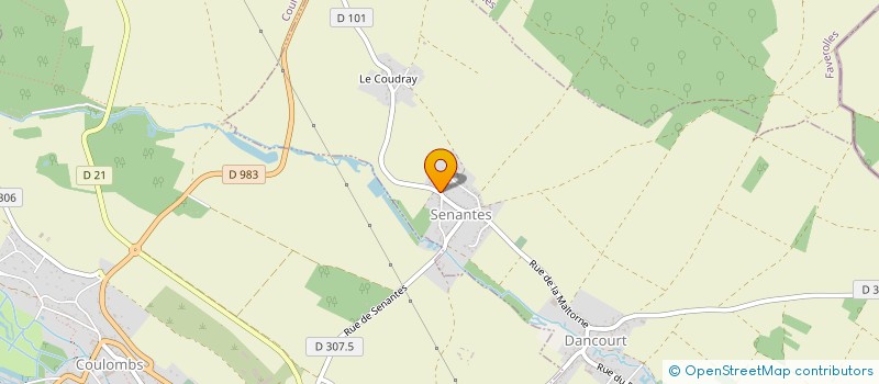 localisation de l'entreprise 2XI à SENANTES