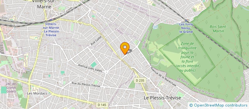 localisation de l'entreprise 2XL  LE PLESSIS-TREVISE